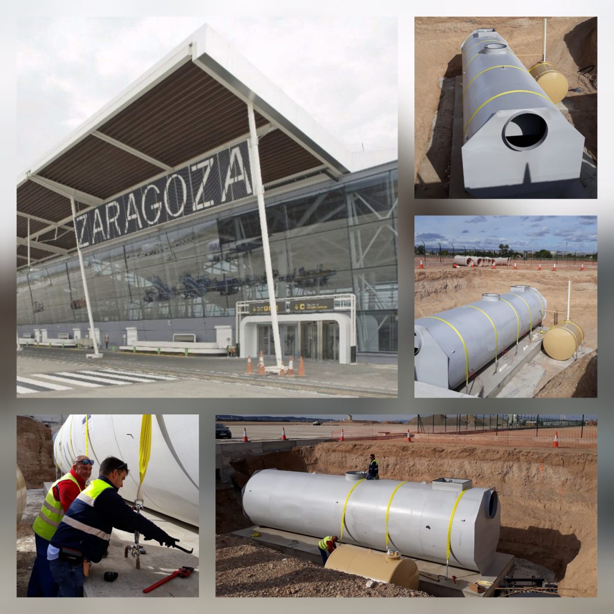 Suministramos nueva línea Separación de Hidrocarburos para la ampliación del Aeropuerto de Zaragoza.