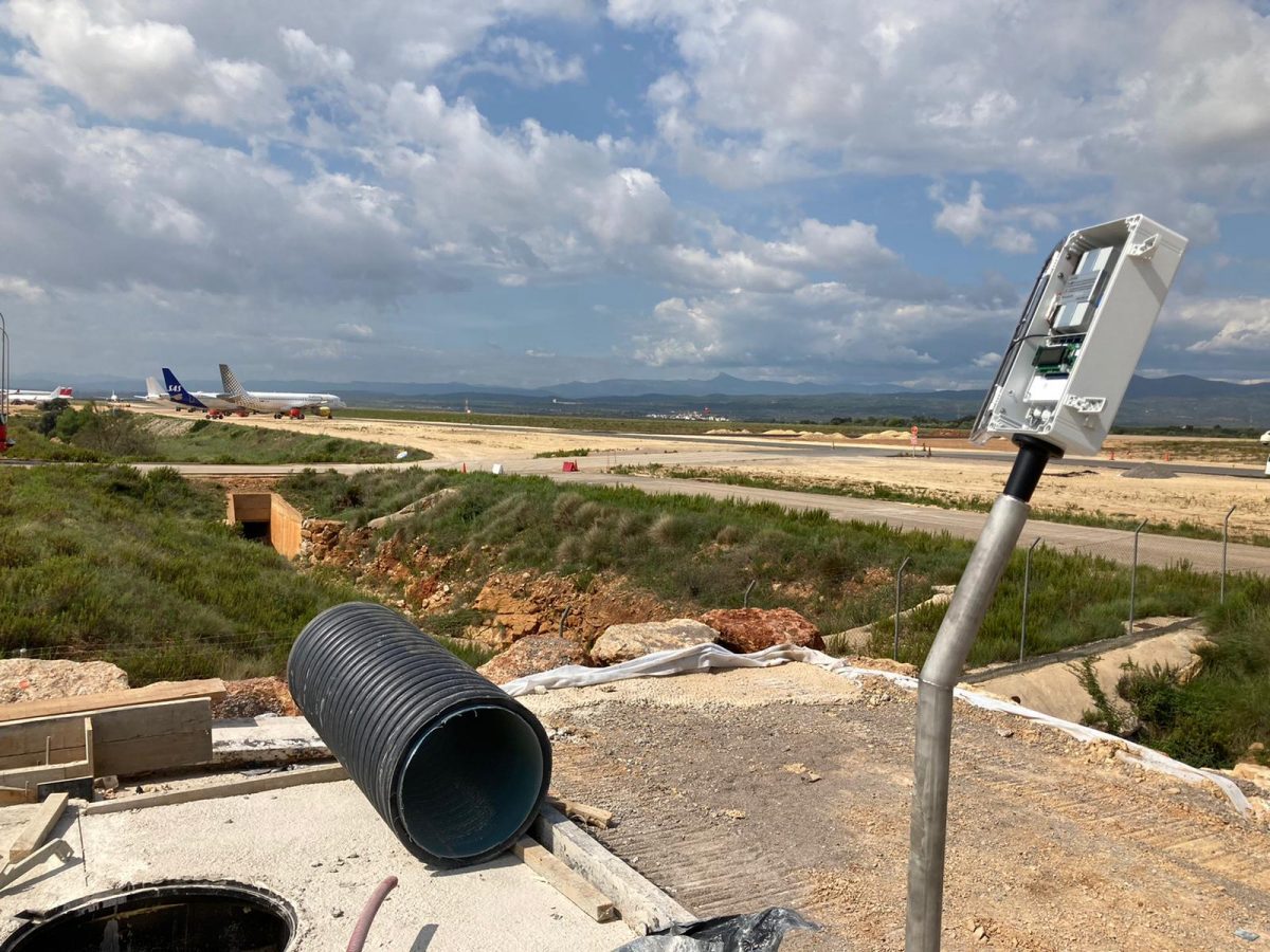 Monitorización del nivel de hidrocarburos en Aeropuerto Castellón