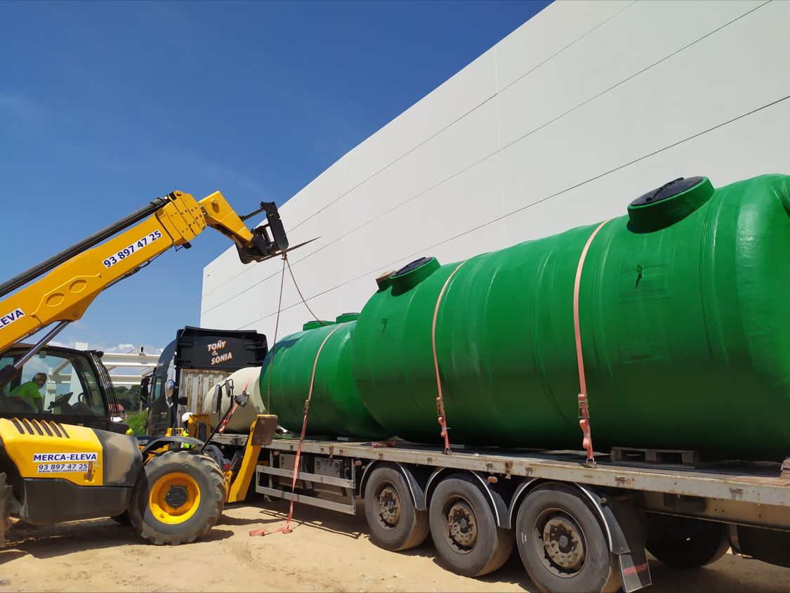 Suministro Separadores Hidrocarburos en el proyecto logístico en Murcia