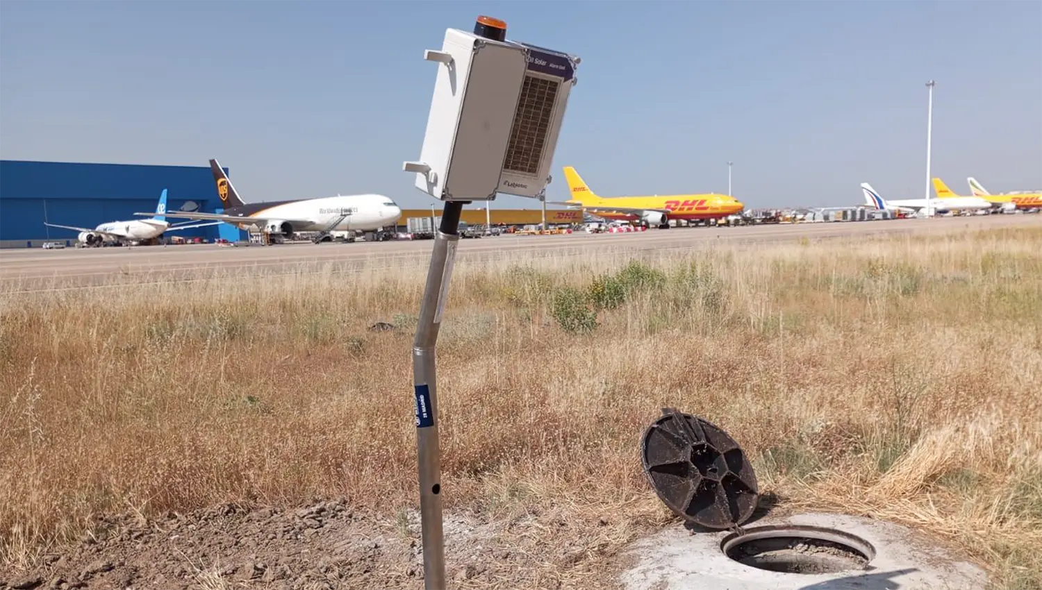 Separador de hidrocarburos en el Aeropuerto Madrid