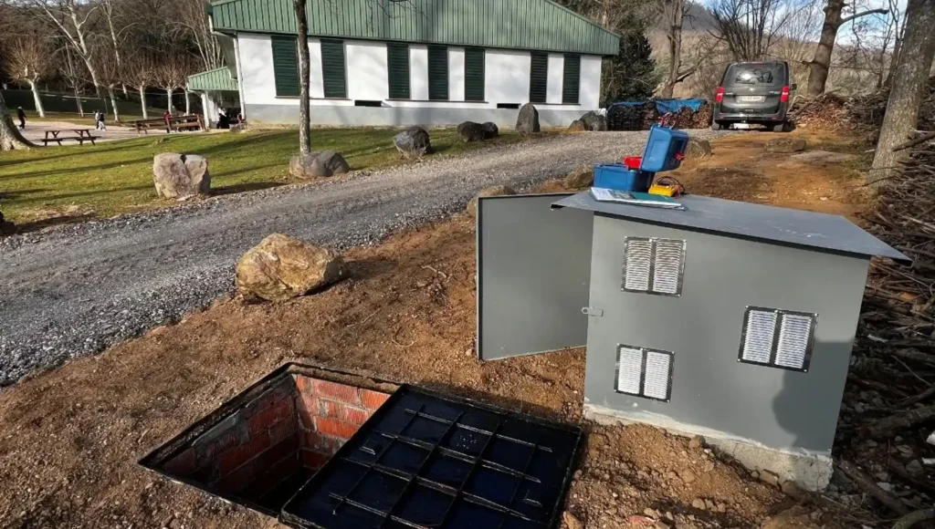 Depuradora de Aguas Residuales en una Casa de Colonias en Girona