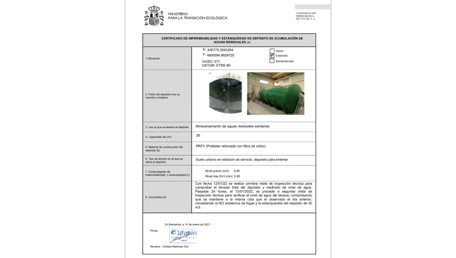 Recogida de fecales en una EESS en Valencia